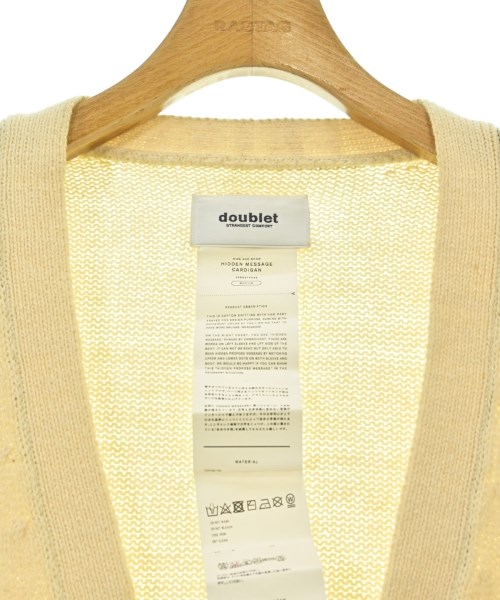 doublet（ダブレット）カーディガン 白 サイズ:M メンズ/2200623504031