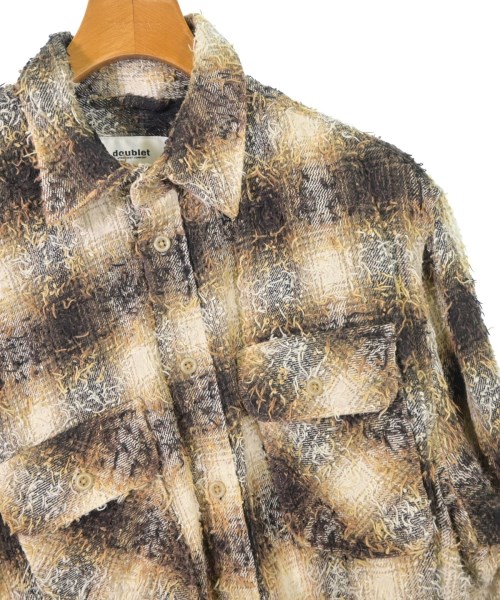 doublet（ダブレット）カジュアルシャツ ベージュ サイズ:S メンズ/2200623750032