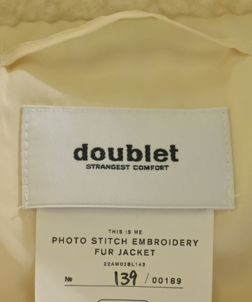 doublet（ダブレット）ブルゾン 白 サイズ:M メンズ/2200628129062