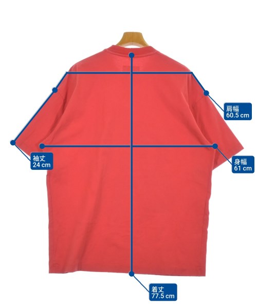 doublet（ダブレット）Tシャツ・カットソー 赤 サイズ:XL メンズ/2200610578014