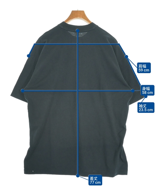 doublet（ダブレット）Tシャツ・カットソー 黒 サイズ:L メンズ/2200613306010