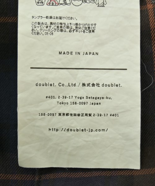 doublet（ダブレット）カジュアルシャツ 紺 サイズ:M メンズ/2200676373059