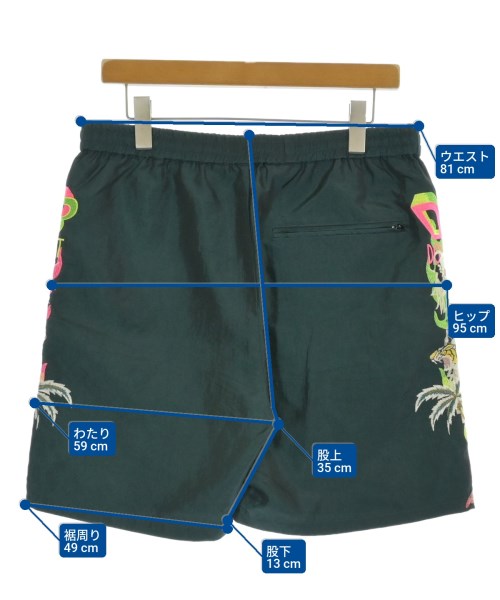 doublet（ダブレット）ショートパンツ 緑 サイズ:M メンズ/2200676480047