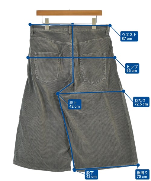 doublet（ダブレット）ショートパンツ グレー サイズ:M メンズ/2200677017723