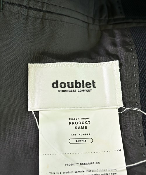 doublet（ダブレット）チェスターコート 紺 サイズ:-(XL位) メンズ/2200671369019