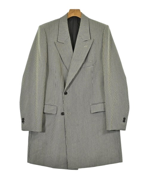 doublet(ダブレット)チェスターコート 黒 サイズ:S/2200671369026