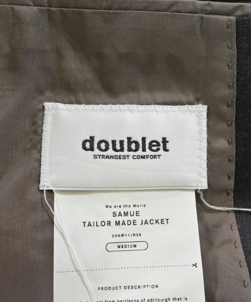 doublet（ダブレット）カジュアルジャケット グレー サイズ:M メンズ/2200677989044