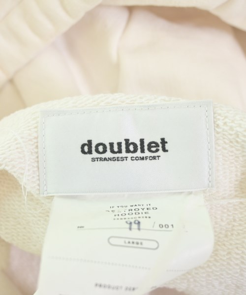 doublet（ダブレット）パーカー 白 サイズ:L メンズ/2200679663010