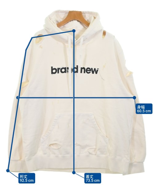 doublet（ダブレット）パーカー 白 サイズ:L メンズ/2200679663010