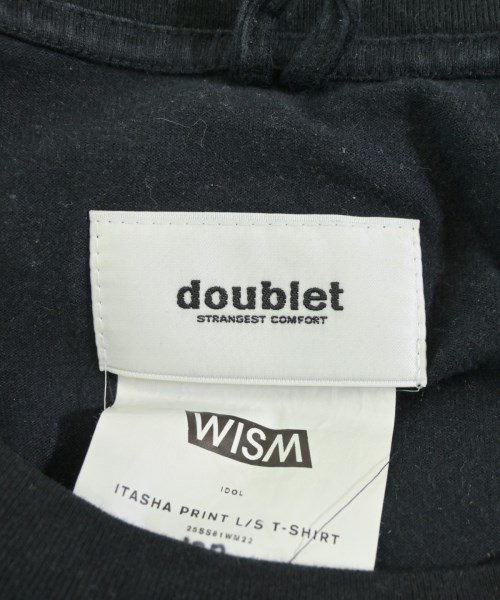 doublet（ダブレット）Tシャツ・カットソー 黒 サイズ:XL メンズ/2200679663027