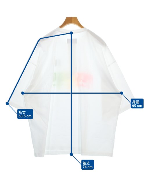 doublet（ダブレット）Tシャツ・カットソー 白 サイズ:XL メンズ/2200680453082