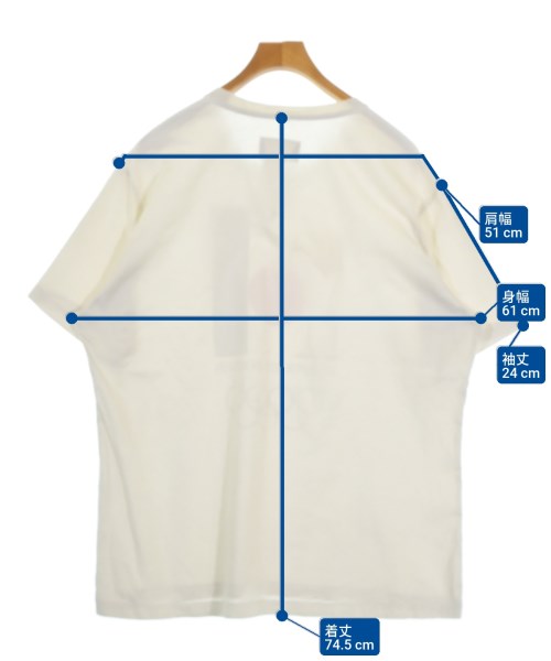 doublet（ダブレット）Tシャツ・カットソー 白 サイズ:M メンズ/2200677028057