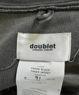 doublet（ダブレット）スウェット 黒 サイズ:L メンズ/2200681097094