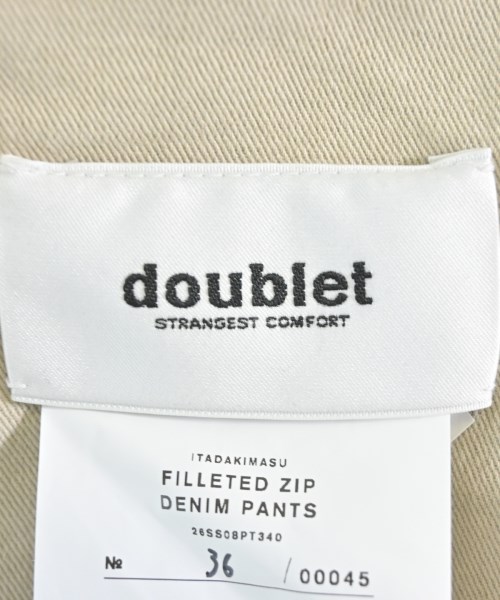 doublet（ダブレット）デニムパンツ 黒 サイズ:M メンズ/2200681097131
