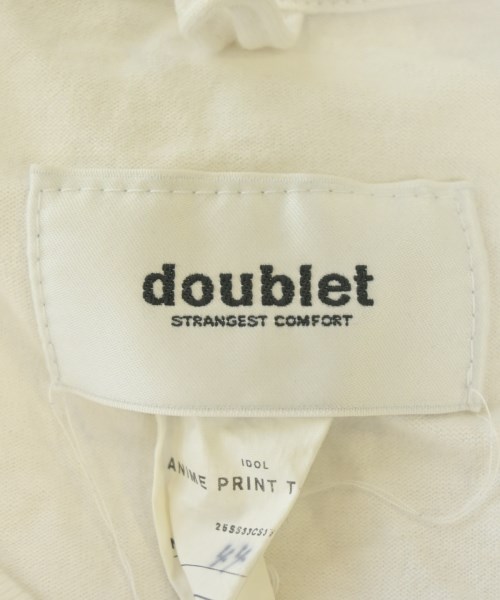doublet（ダブレット）Tシャツ・カットソー 白 サイズ:XS メンズ/2200694594160