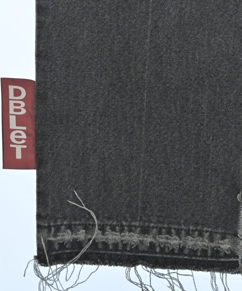 doublet（ダブレット）デニムパンツ 黒 サイズ:XL メンズ/2200699547017