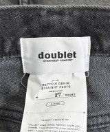 doublet（ダブレット）デニムパンツ 黒 サイズ:XL メンズ/2200699547017