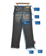 doublet（ダブレット）デニムパンツ 黒 サイズ:XL メンズ/2200699547017