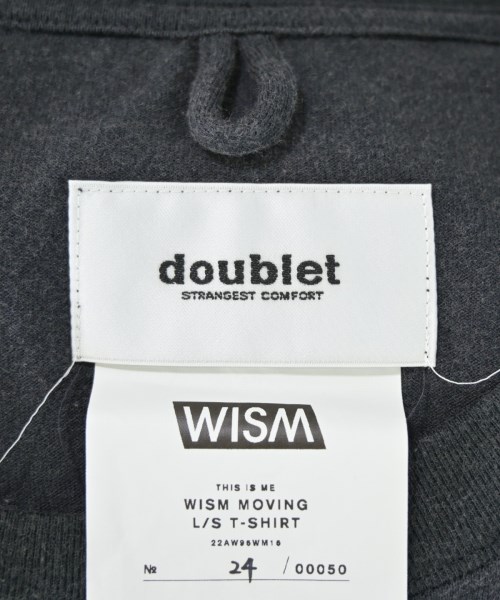 doublet（ダブレット）Tシャツ・カットソー 黒 サイズ:L メンズ/2200699547062