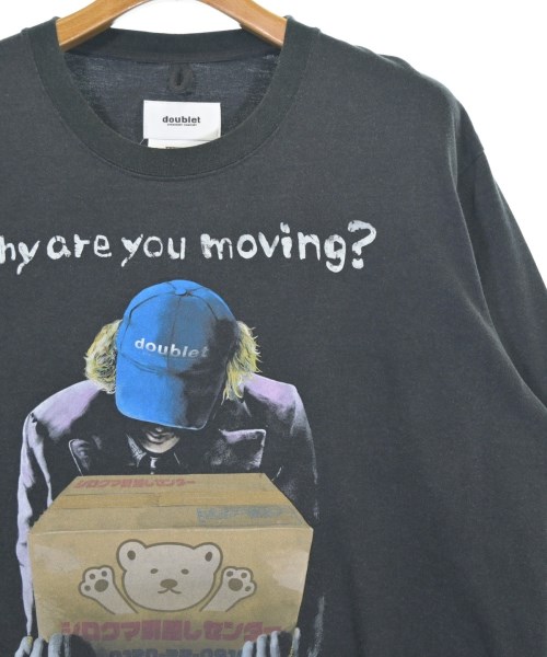 doublet（ダブレット）Tシャツ・カットソー 黒 サイズ:L メンズ/2200699547062