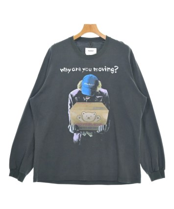 doublet ダブレット スウェット XXL 黒 【古着】【中古】【送料無料】 doublet（ダブレット）Tシャツ・カットソー 黒 サイズ:L メンズ