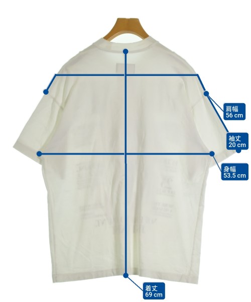 doublet（ダブレット）Tシャツ・カットソー 白 サイズ:XS メンズ/2200700811038