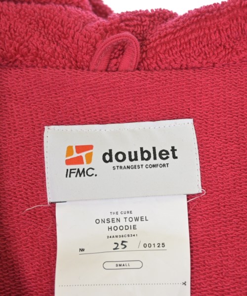 doublet（ダブレット）パーカー 赤 サイズ:S メンズ/2200696407055