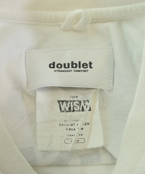 doublet（ダブレット）Tシャツ・カットソー 白 サイズ:M メンズ/2200649411078