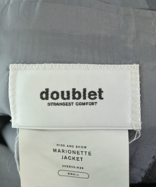 doublet（ダブレット）カジュアルジャケット グレー サイズ:S メンズ/2200660344041