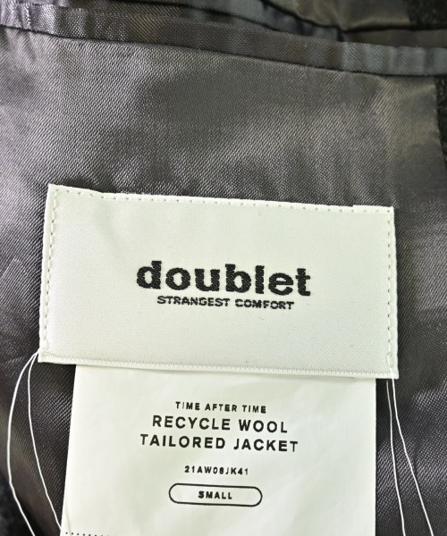 doublet（ダブレット）テーラードジャケット グレー サイズ:S メンズ/2200710714046