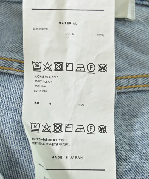 doublet（ダブレット）デニムパンツ 青 サイズ:M メンズ/2200710714107