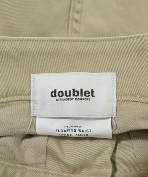 doublet（ダブレット）チノパン ベージュ サイズ:L メンズ/2200710714220