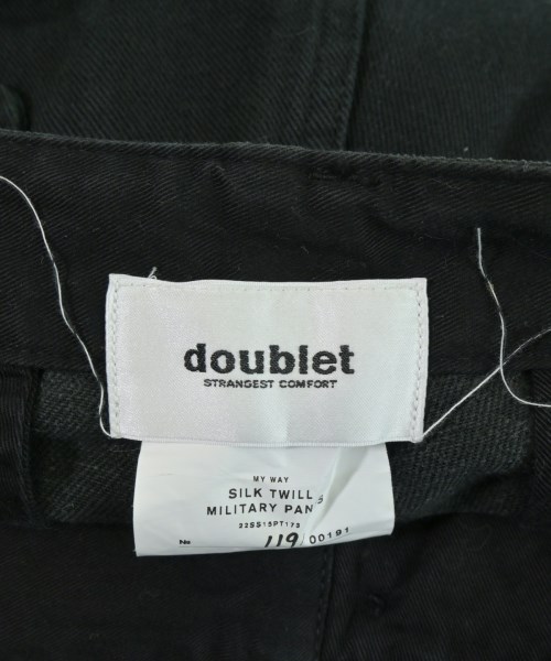doublet（ダブレット）カーゴパンツ 黒 サイズ:M メンズ/2200710714305