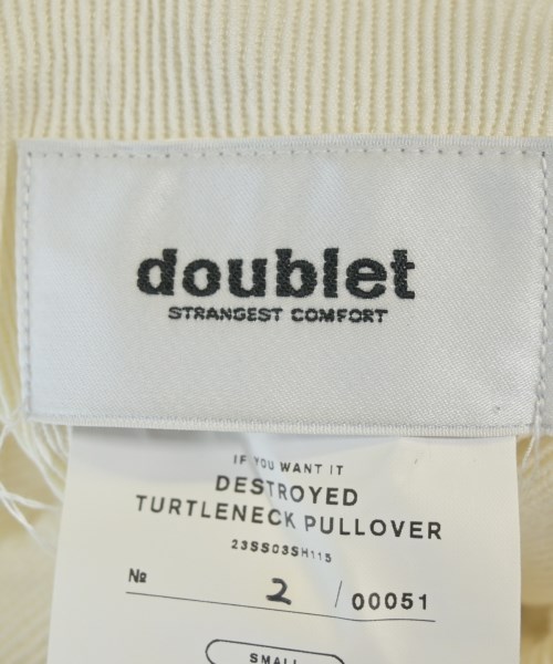 doublet（ダブレット）ニット・セーター 白 サイズ:S メンズ/2200710714398