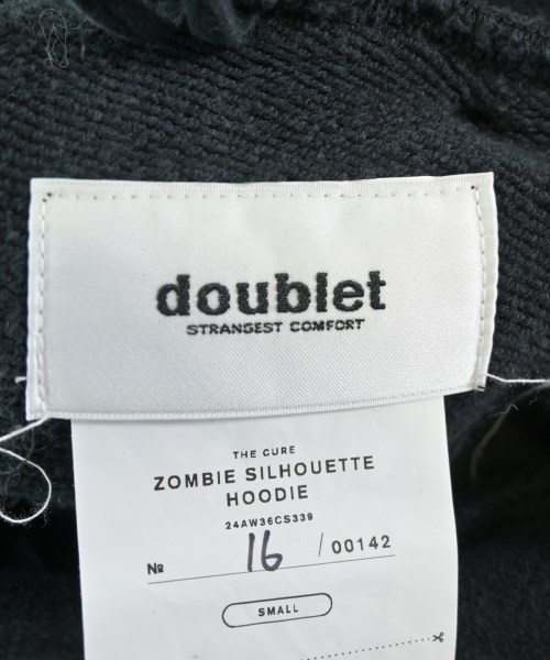 doublet（ダブレット）パーカー 黒 サイズ:S メンズ/2200710714459