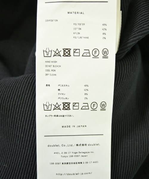 doublet（ダブレット）ニット・セーター 黒 サイズ:XL メンズ/2200710714510