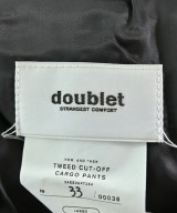 doublet（ダブレット）クロップドパンツ 黒 サイズ:L メンズ/2200710714541