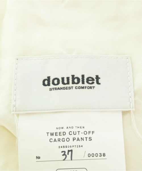 doublet（ダブレット）クロップドパンツ 白 サイズ:L メンズ/2200710714558