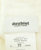 doublet（ダブレット）クロップドパンツ 白 サイズ:L メンズ/2200710714558