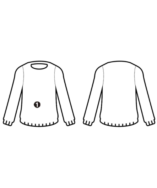 doublet（ダブレット）ニット・セーター 黒 サイズ:XL メンズ/2200710714701
