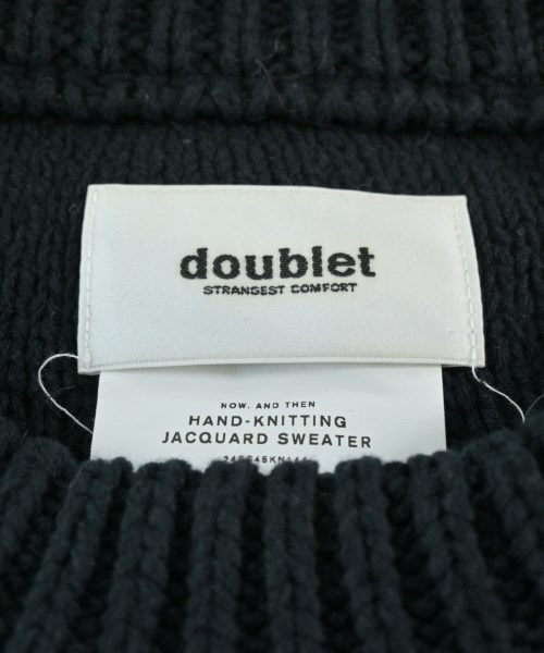 doublet（ダブレット）ニット・セーター 黒 サイズ:XL メンズ/2200710714701