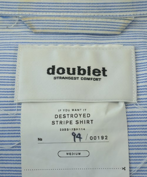 doublet（ダブレット）カジュアルシャツ 白 サイズ:M メンズ/2200710714718