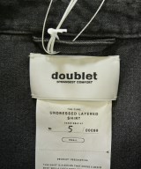 doublet（ダブレット）カジュアルシャツ 黒 サイズ:S メンズ/2200710714749