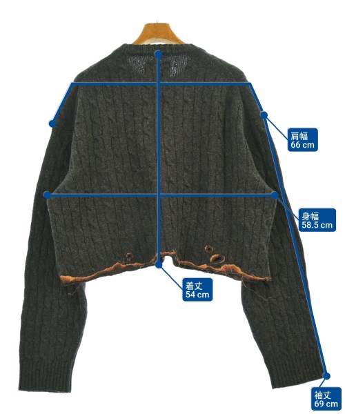 doublet（ダブレット）ニット・セーター グレー サイズ:L メンズ/2200648539025