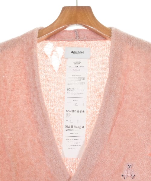 doublet（ダブレット）カーディガン ピンク サイズ:M メンズ/2200648286295