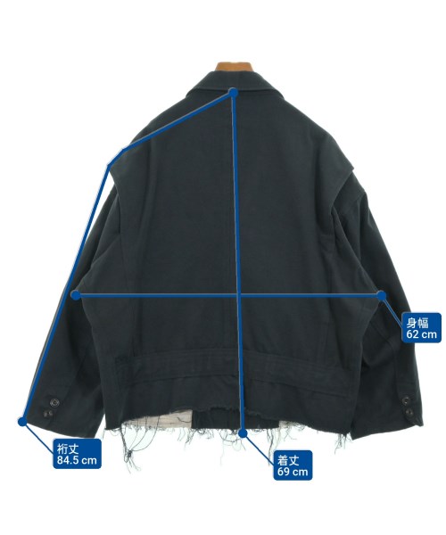 doublet（ダブレット）カジュアルジャケット 紺 サイズ:M メンズ/2200652905014