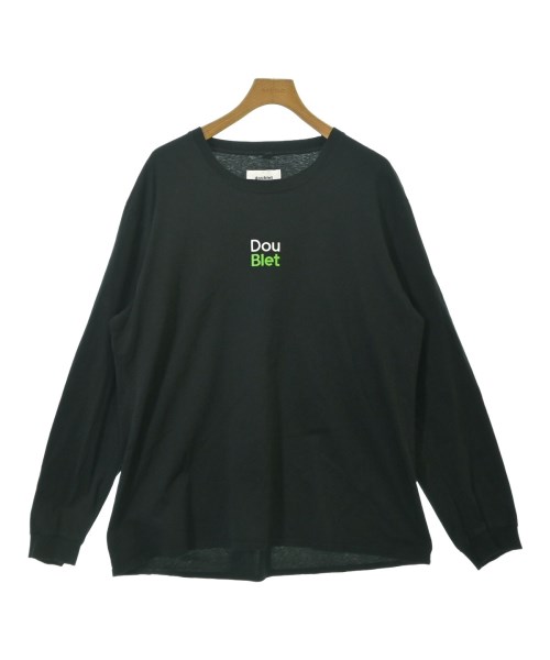 doublet(ダブレット)Tシャツ・カットソー 黒 サイズ:L/2200653758190