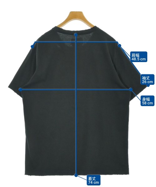 doublet（ダブレット）Tシャツ・カットソー 黒 サイズ:L メンズ/2200705755054