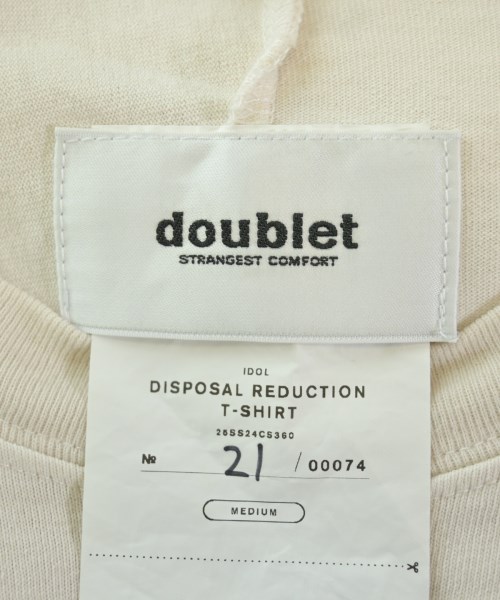 doublet（ダブレット）Tシャツ・カットソー 白 サイズ:M メンズ/2200709199014