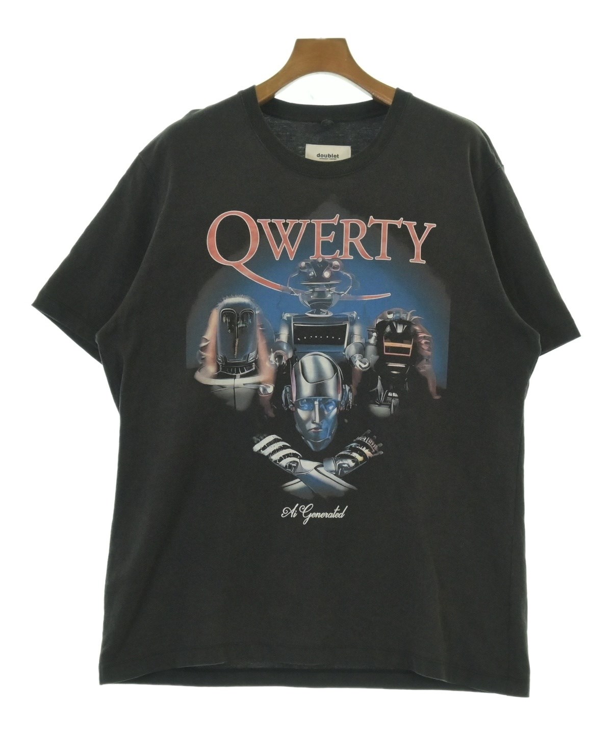 未使用　タグ付き　doublet　ダブレット　Tシャツ　S　定価3万５千円 doublet（ダブレット）Tシャツ・カットソー グレー サイズ:M メンズ